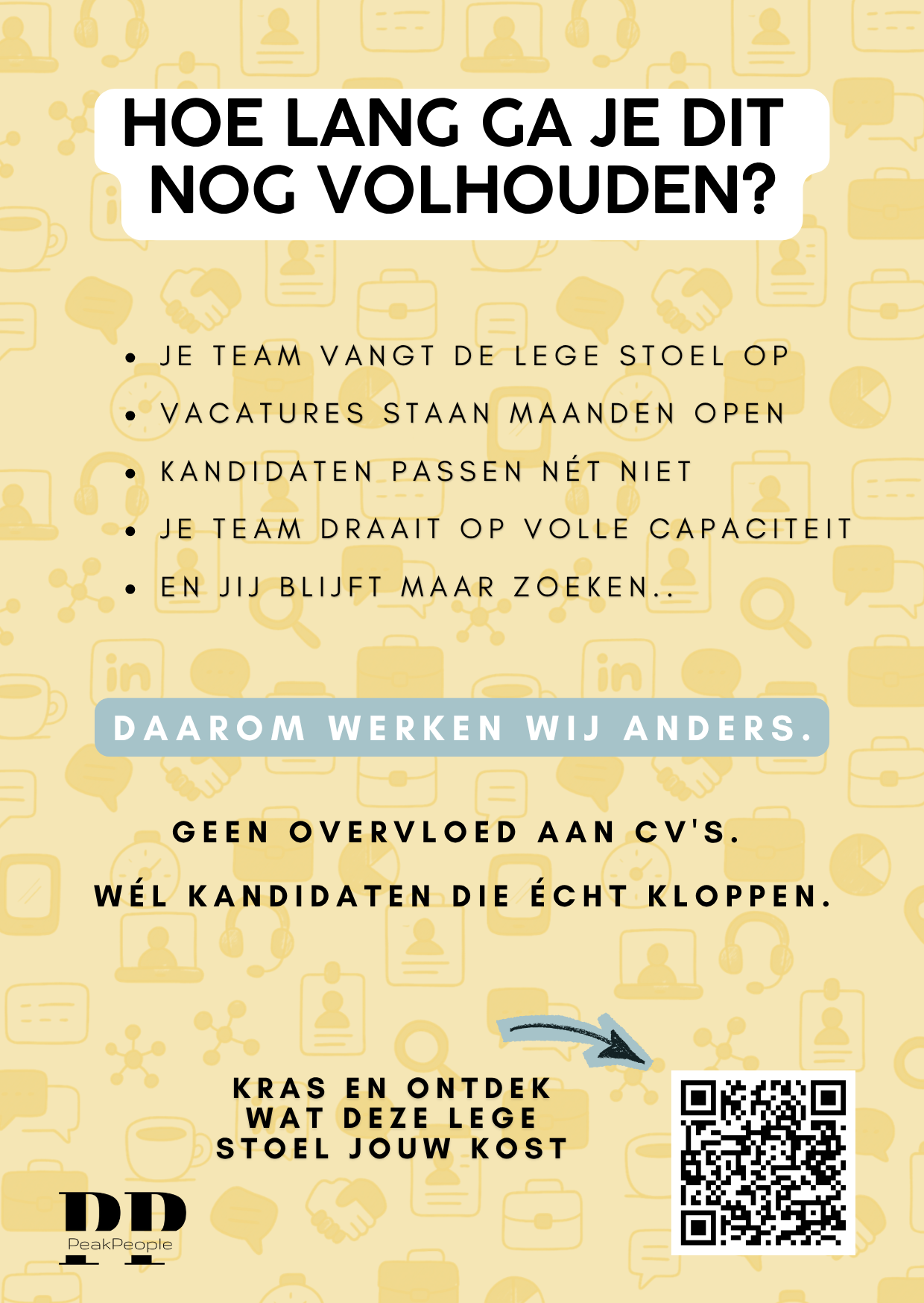Een campagnestuk dat krast. 2